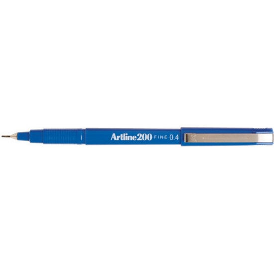 Picture of MARKER ARTLINE 200 FINE BLUE 0.4MM