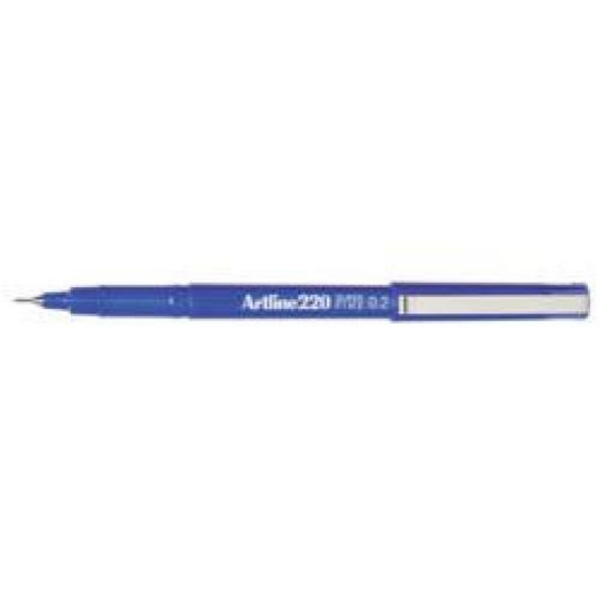 Picture of MARKER ARTLINE 220 SUPERFINE POINT BLUE