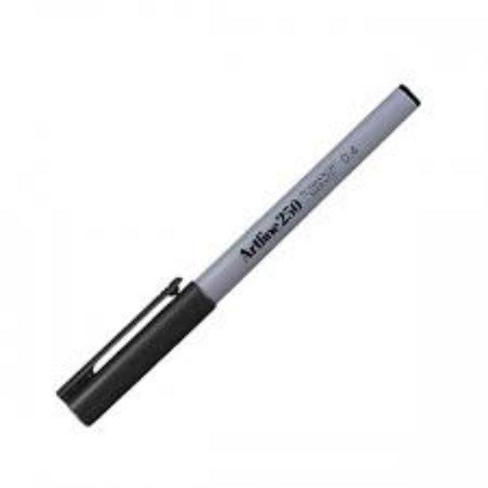 Picture of MARKER ARTLINE 250 BLACK 0.4