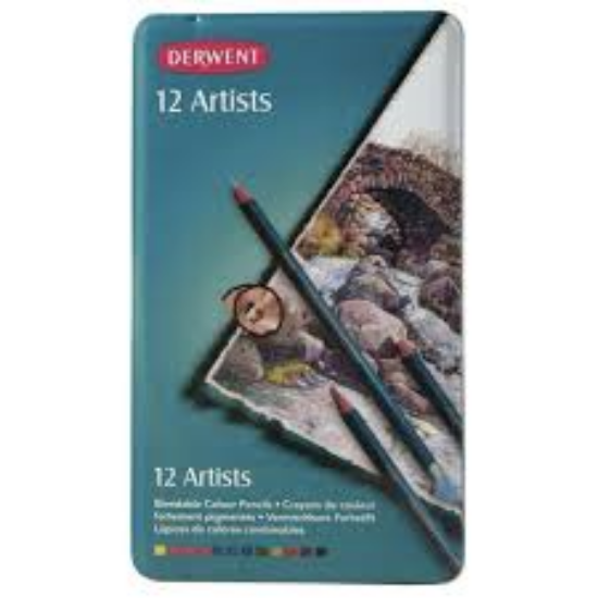 Picture of PENCIL COLOURED DERWENT ARTISTS BX12