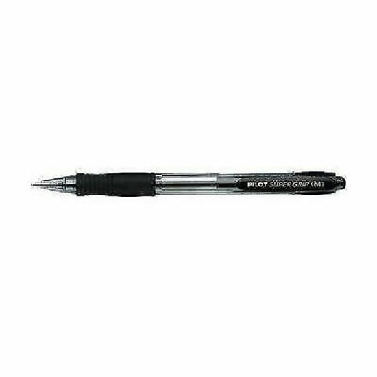 Picture of PILOT SUPER GRIP BPGP-10R-M BLACK