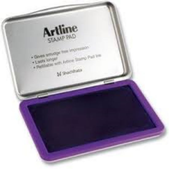 Picture of STAMP PAD ARTLINE NO.1 VIOLET