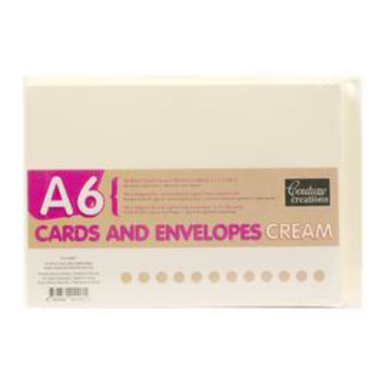 Picture of CC A6 CARD/ ENV CREAM 50PK