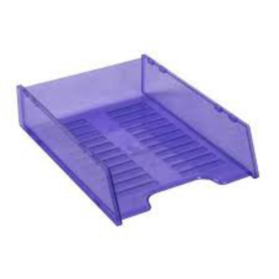 Picture of DOCUMENT TRAY ITALPLAST  MULTIFIT PURPLE TINT