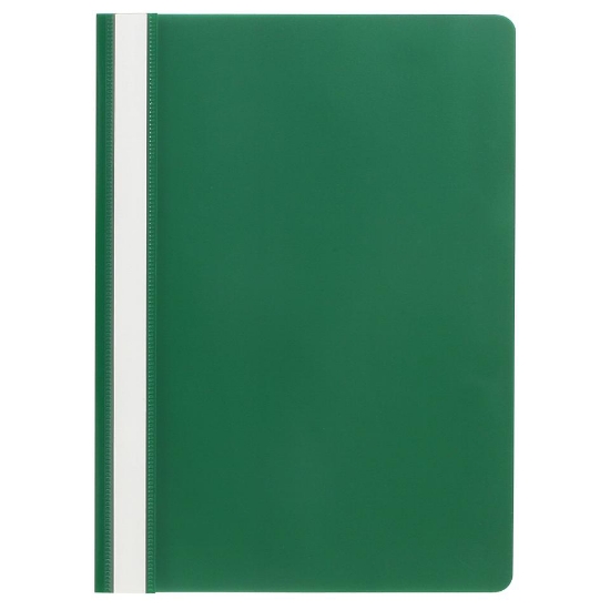 Picture of FLAT FILE A4 CLEAR FRONT GREEN