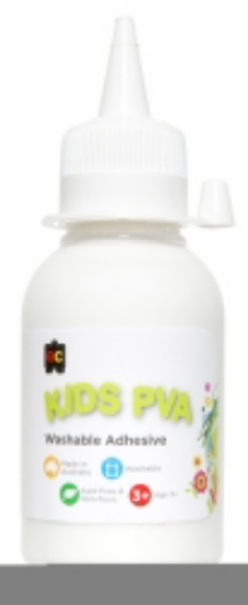 Picture of GLUE CRAFT EC PVA KIDS WASHABLE 125ML