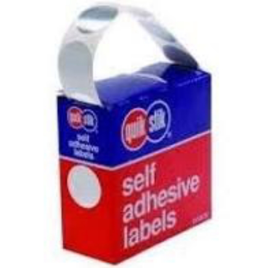 Picture of LABEL QUIK STIK DISPENSER 14MM SILVER DO