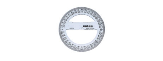 Picture of CELCO PROTRACTOR 10CM 360DEG