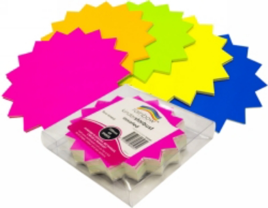 Picture of FLURO BOARD STARBURST RAINBOW