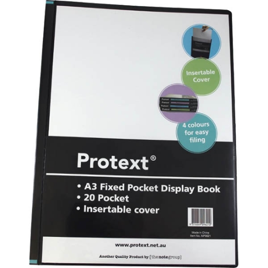 Picture of DISPLAY BOOK PROTEX A3 20 POCKET