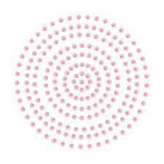 Picture of SOFT PINK 2MM ADHESIVE PEARLS