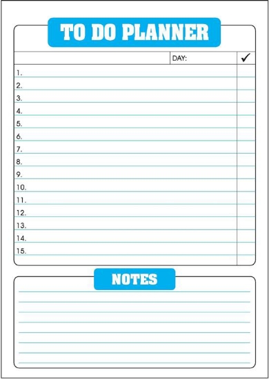 Picture of TO DO PLANNER A4