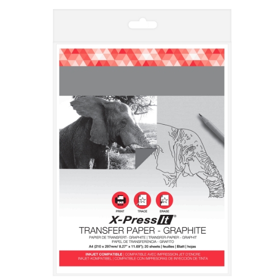 Picture of X-Press It Transfer Paper Graphite A4