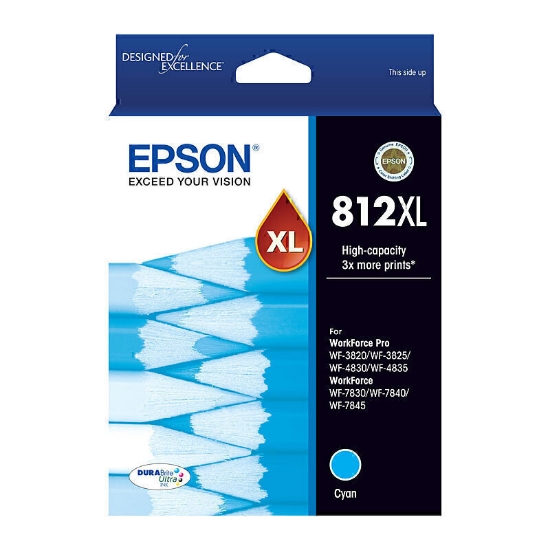 Picture of EPSON 812XL CYAN INK CART