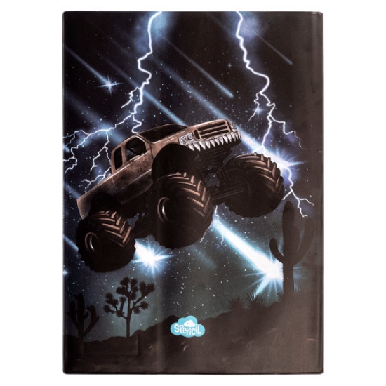 Picture of SPENCIL SCRAPBOOK COVER METEOR TRUCKS1