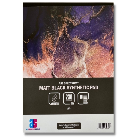 Picture of MATT BLACK SYNTHETIC PAD 230G A4