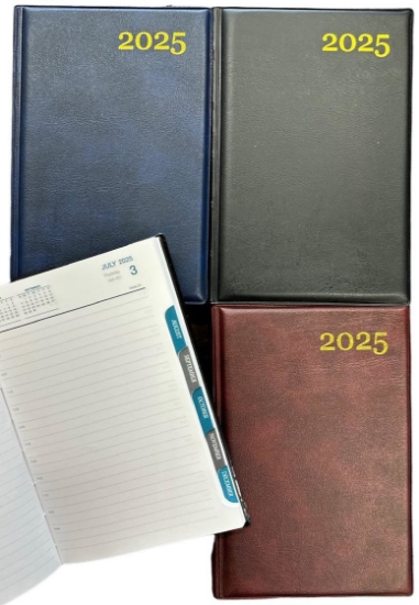 Picture of 2025 DIARY MTHLY INDEX DAY TO PAGE