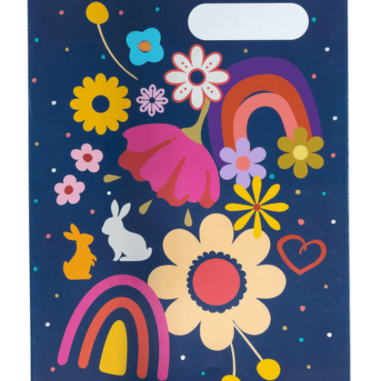 Picture of SPENCIL BOOK COVER A4 FLOWER POWER