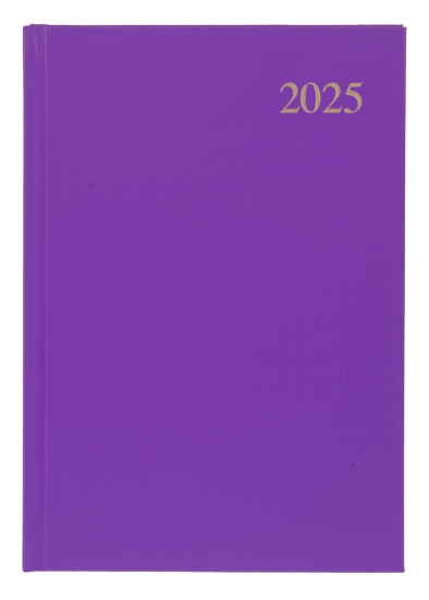 Picture of DIARY 2025 COLLINS ESSENTIAL A5 WTV PURPLE