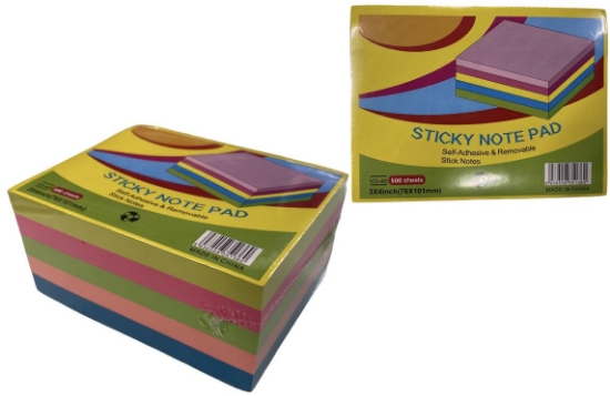 Picture of STICKY MEMO PAD 3X4