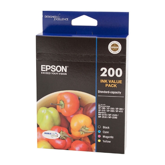 Picture of EPSON 200 4 INK VALUE PACK