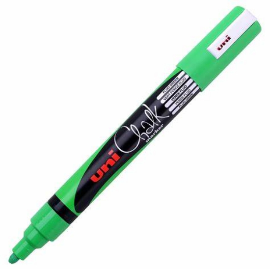 Picture of UNI BT CHALK MARKER MET GREEN