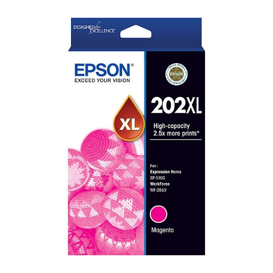 Picture of EPSON 202XL MAGENTA INK CART