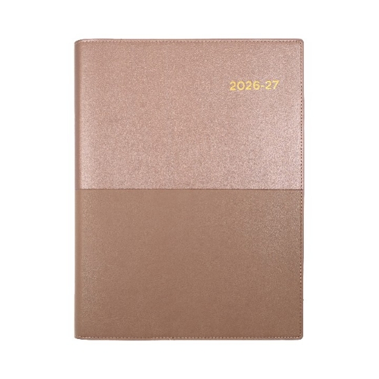 Picture of 26/27 DIARY VANESSA A4 WTV R GOLD