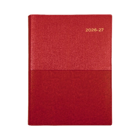 Picture of 26/27 DIARY VANESSA A5 DTP RED