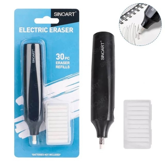 Picture of SIONART ELECTRIC ERASER & REFILLS