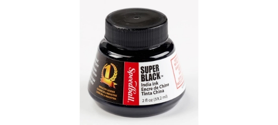 Picture of SPEEDBALL SUPER BLACK INDIAN INK 2OZ